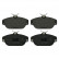 Brake Pad Set, disc brake 16228 FEBI