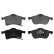 Brake Pad Set, disc brake 16232 FEBI
