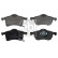 Brake Pad Set, disc brake 16232 FEBI, Thumbnail 2