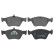 Brake Pad Set, disc brake 16234 FEBI