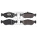 Brake Pad Set, disc brake 16238 FEBI, Thumbnail 2