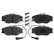 Brake Pad Set, disc brake 16239 FEBI, Thumbnail 2