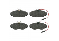 Brake Pad Set, disc brake 16240 FEBI