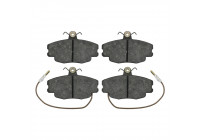 Brake Pad Set, disc brake 16241 FEBI