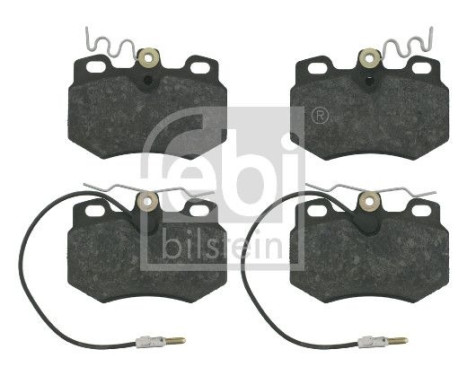 Brake Pad Set, disc brake 16242 FEBI, Image 2