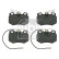 Brake Pad Set, disc brake 16242 FEBI, Thumbnail 2