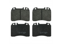 Brake Pad Set, disc brake 16247 FEBI