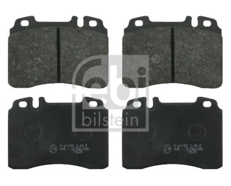 Brake Pad Set, disc brake 16247 FEBI, Image 2