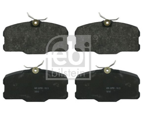 Brake Pad Set, disc brake 16248 FEBI, Image 2