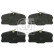 Brake Pad Set, disc brake 16248 FEBI, Thumbnail 2