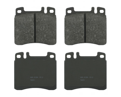 Brake Pad Set, disc brake 16249 FEBI