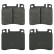 Brake Pad Set, disc brake 16249 FEBI