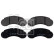 Brake Pad Set, disc brake 16250 FEBI, Thumbnail 2