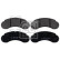 Brake Pad Set, disc brake 16250 FEBI, Thumbnail 2