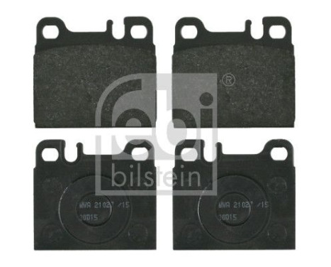 Brake Pad Set, disc brake 16254 FEBI, Image 2