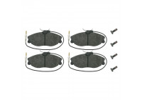 Brake Pad Set, disc brake 16257 FEBI