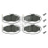 Brake Pad Set, disc brake 16257 FEBI, Thumbnail 2