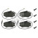 Brake Pad Set, disc brake 16258 FEBI, Thumbnail 2