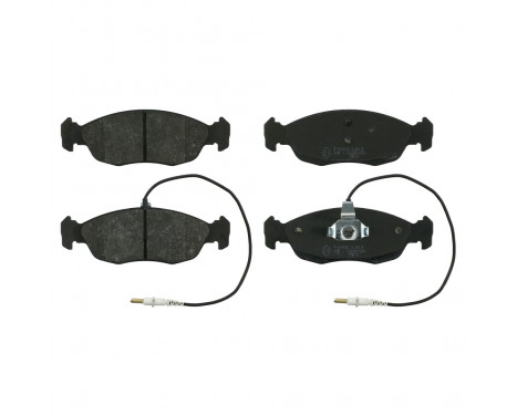 Brake Pad Set, disc brake 16259 FEBI