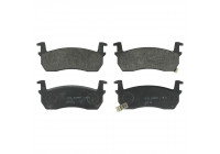 Brake Pad Set, disc brake 16261 FEBI