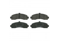 Brake Pad Set, disc brake 16262 FEBI