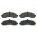 Brake Pad Set, disc brake 16262 FEBI