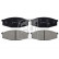 Brake Pad Set, disc brake 16263 FEBI, Thumbnail 2