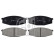 Brake Pad Set, disc brake 16263 FEBI, Thumbnail 2