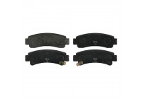 Brake Pad Set, disc brake 16270 FEBI