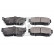 Brake Pad Set, disc brake 16272 FEBI, Thumbnail 2