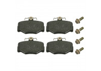 Brake Pad Set, disc brake 16274 FEBI