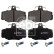 Brake Pad Set, disc brake 16274 FEBI, Thumbnail 2