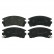 Brake Pad Set, disc brake 16275 FEBI