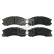 Brake Pad Set, disc brake 16282 FEBI, Thumbnail 2
