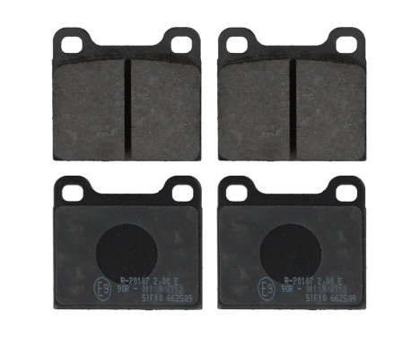 Brake Pad Set, disc brake 16290 FEBI