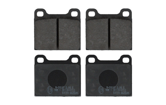 Brake Pad Set, disc brake 16290 FEBI