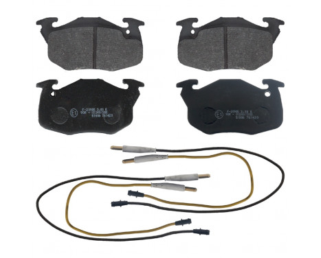 Brake Pad Set, disc brake 16291 FEBI