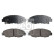 Brake Pad Set, disc brake 16296 FEBI, Thumbnail 2