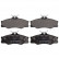 Brake Pad Set, disc brake 16298 FEBI