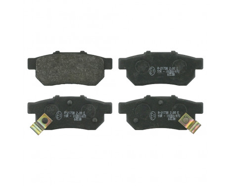 Brake Pad Set, disc brake 16301 FEBI