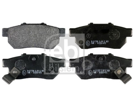 Brake Pad Set, disc brake 16301 FEBI, Image 2