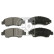 Brake Pad Set, disc brake 16303 FEBI, Thumbnail 2