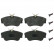 Brake Pad Set, disc brake 16304 FEBI