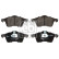 Brake Pad Set, disc brake 16306 FEBI, Thumbnail 2