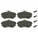 Brake Pad Set, disc brake 16308 FEBI