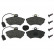 Brake Pad Set, disc brake 16316 FEBI