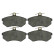 Brake Pad Set, disc brake 16318 FEBI