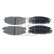 Brake Pad Set, disc brake 16323 FEBI, Thumbnail 2