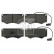 Brake Pad Set, disc brake 16333 FEBI, Thumbnail 2