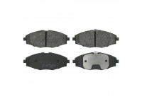 Brake Pad Set, disc brake 16341 FEBI